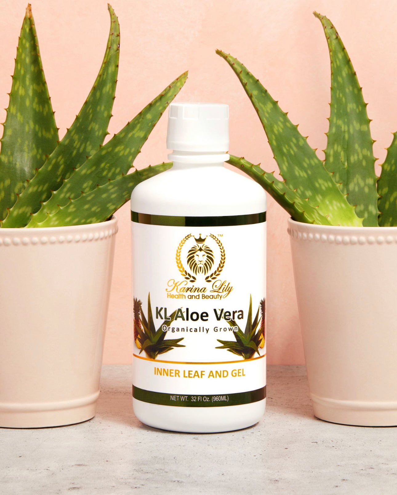 KL Certified Organic Pure Aloe Vera Gel