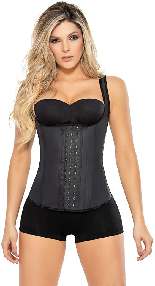 Chaleco / Full Sport Vest Black Waist Trainer
