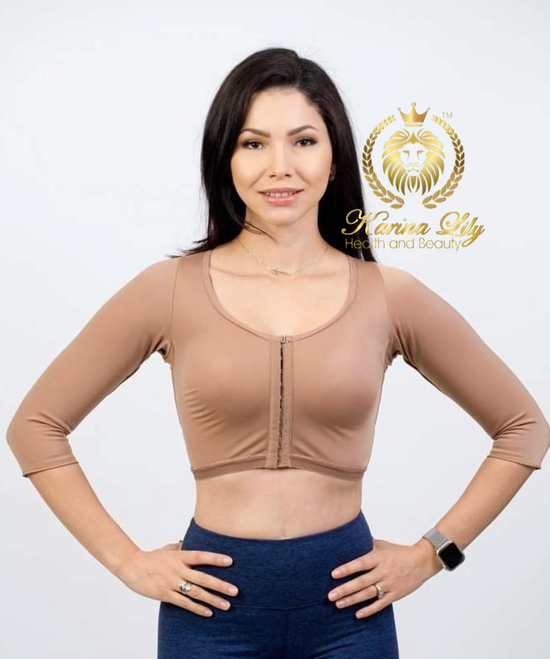 Arm Faja with bra (Faja de Brazos y bustos) – Karina Lily Health and Beauty