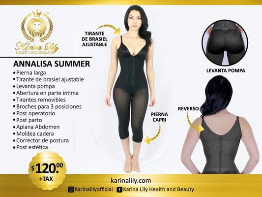 Annalisa Summer Adjustable Straps  (Karinalily Collection)