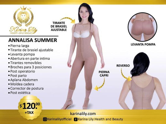 Annalisa Summer Adjustable Straps  (Karinalily Collection)