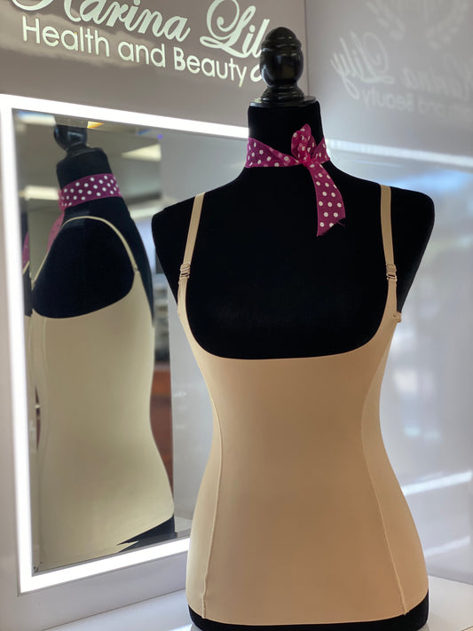 Womens Compression Seamless Under bust tank