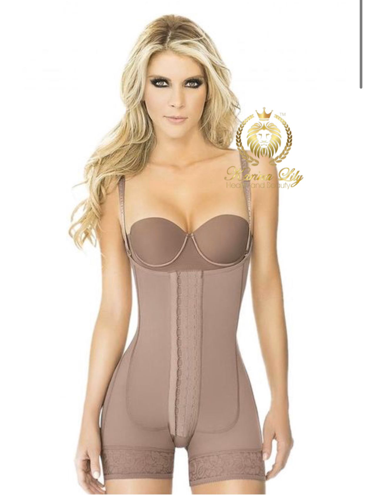 Summer 3 Hooks Body Shaper Faja (Cocoa short)
