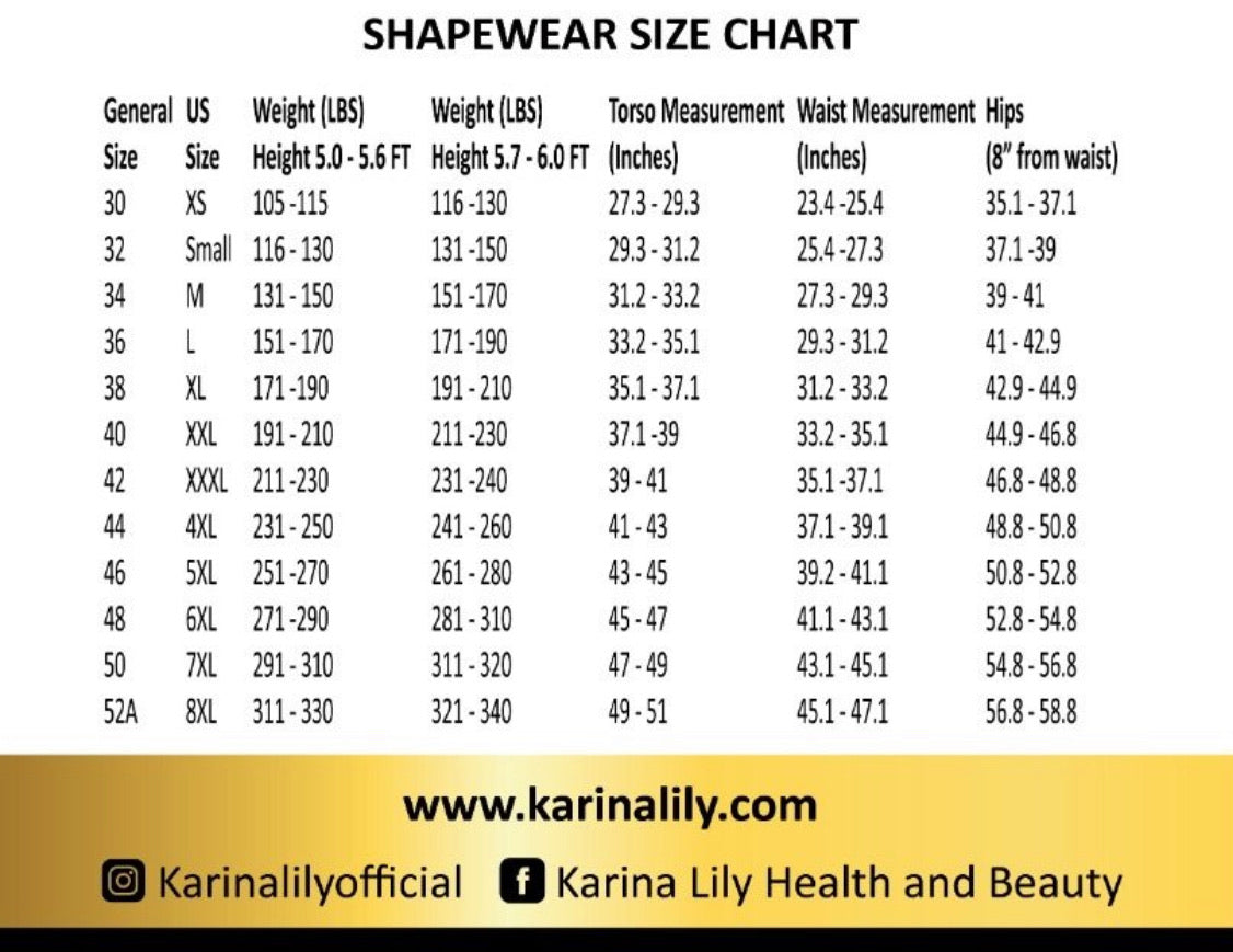 High Waist Colombian Shorts with Buttlifter (Karina Lily Collection)