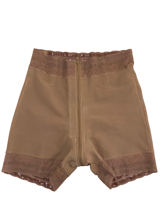 Butt lifter shorts Zipper Colombian Shorts with Buttlifter