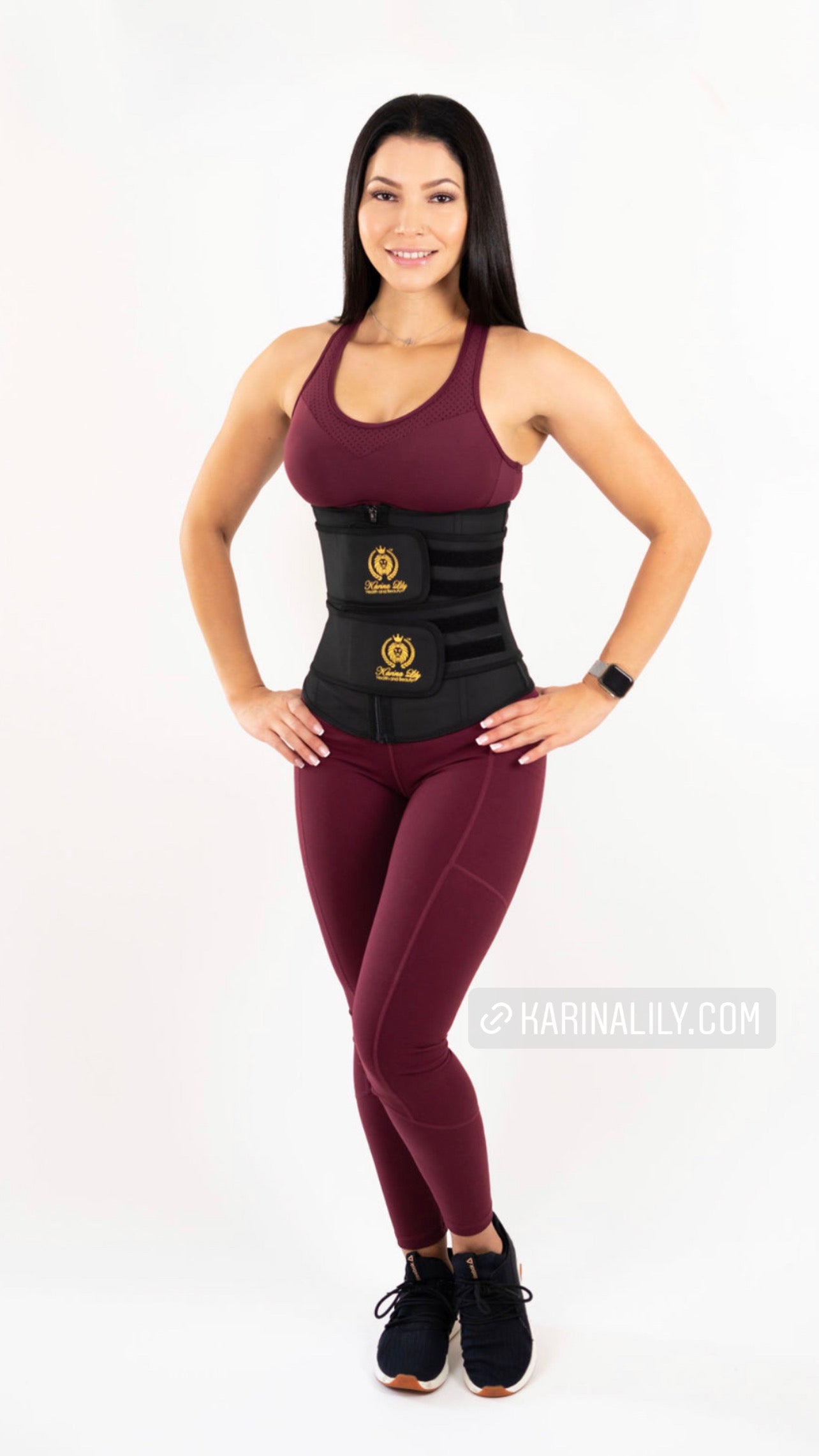 Indelible X Karinalily Double Waist Cincher with Zipper