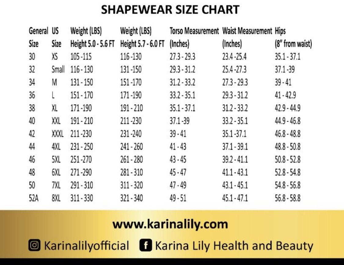 Summer Gabby Faja Shapewear 3 Adjustable Hooks