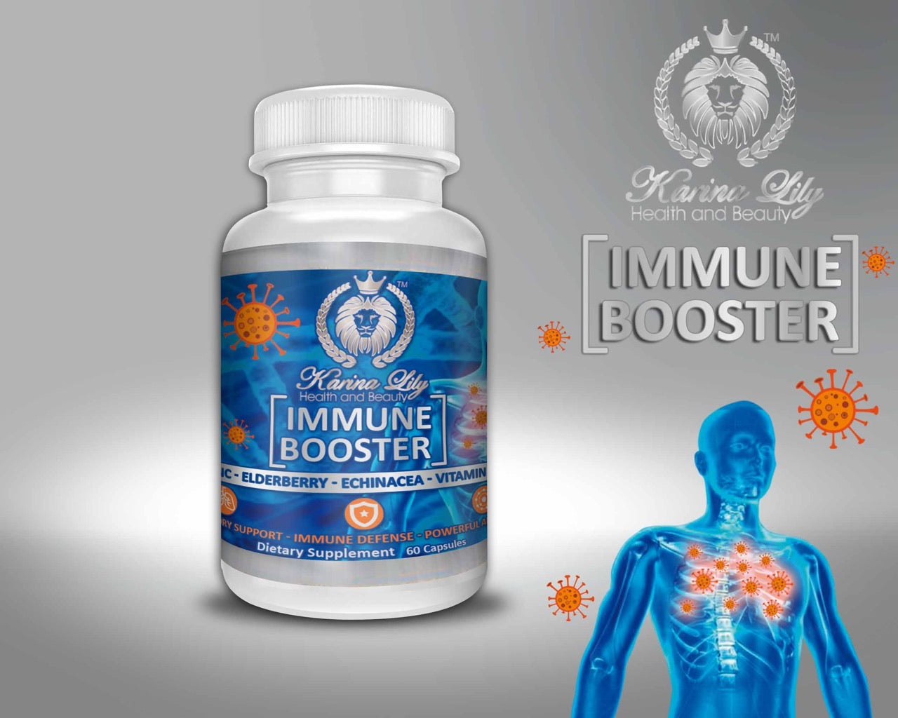 KL Immune Booster Defense Support Pills