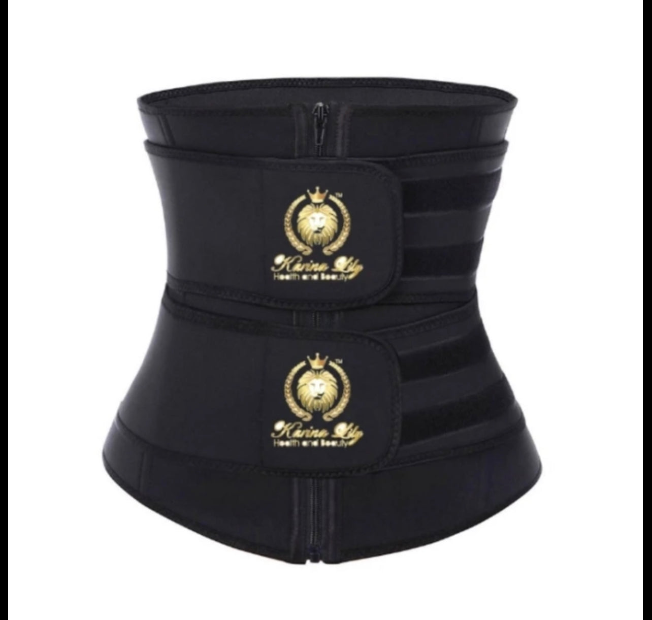Indelible X Karinalily Double Waist Cincher with Zipper