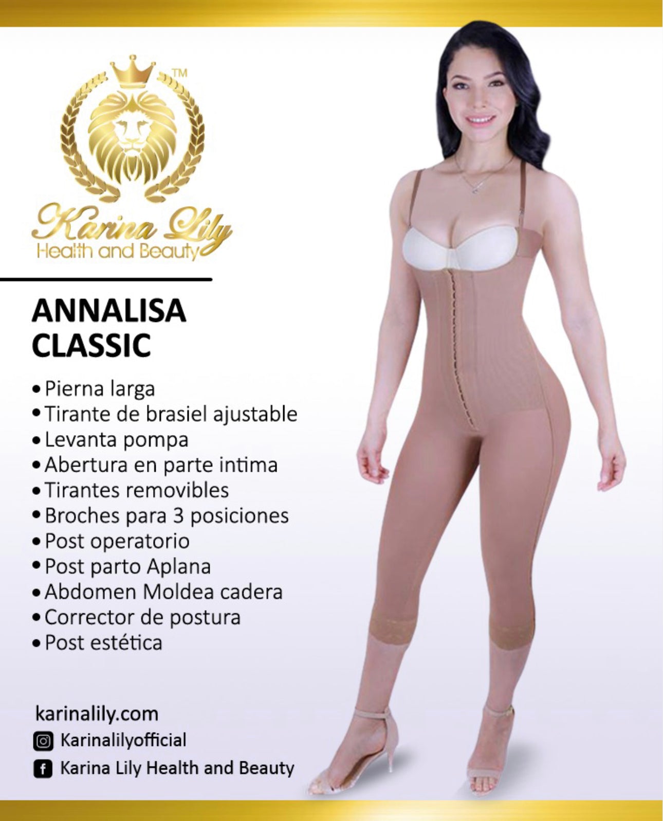 Annalisa Summer Adjustable Straps  (Karinalily Collection)