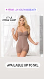 Summer 3 Hooks Body Shaper Faja (Cocoa short)