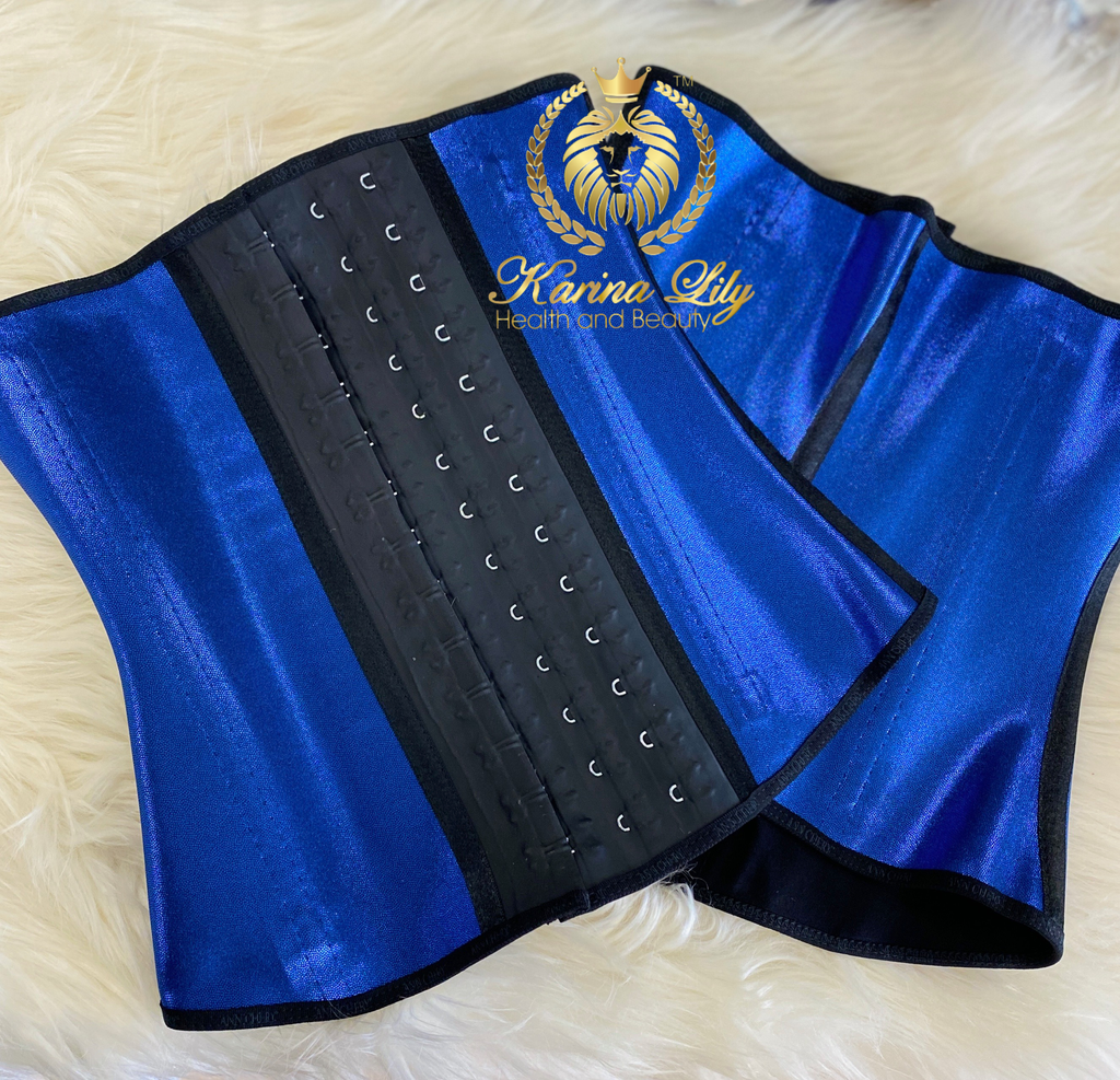 Electric Blue Waist Trainer – Karina Lily Health and Beauty